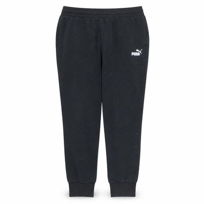 Puma Women's Black Cotton Jogger Trousers Size L