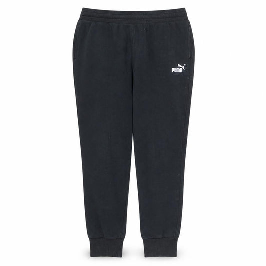 Puma Women's Black Cotton Jogger Trousers Size L