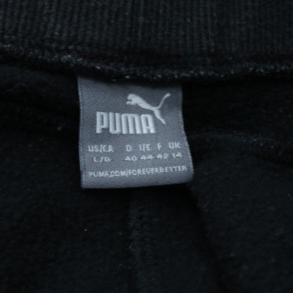 Puma Women's Black Cotton Jogger Trousers Size L