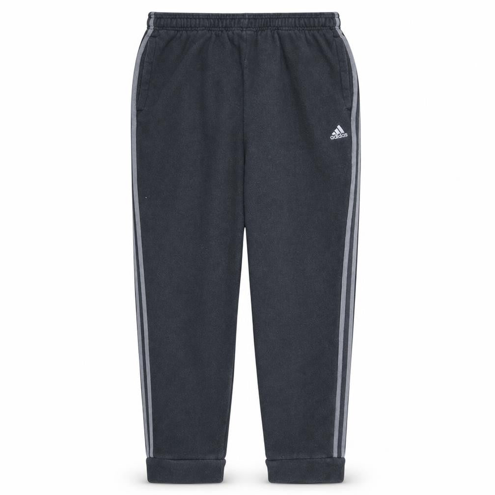 Adidas Men's Black 2XL Fleece Jogger Sweatpants with Logo