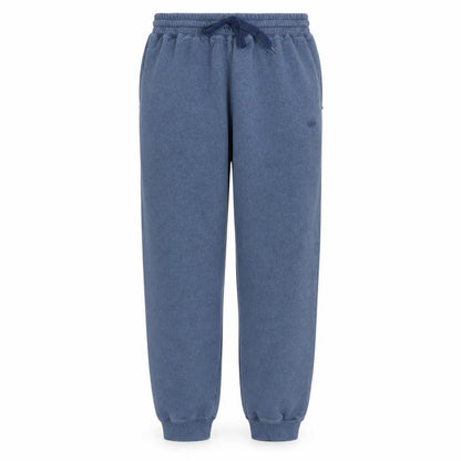 adidas Men Blue XL Sweatpants Fleece Cuffed Joggers