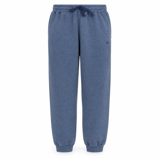 adidas Men Blue XL Sweatpants Fleece Cuffed Joggers