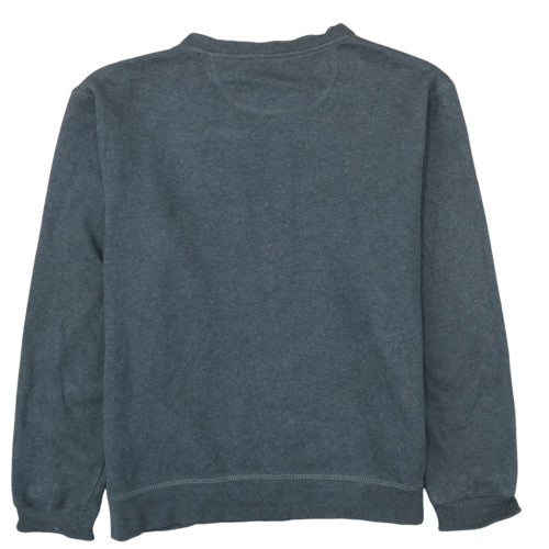 Fila Mens Grey Crew Neck Pullover Sweatshirt Size L