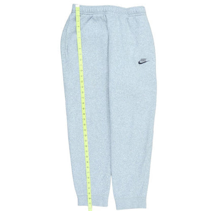 Nike Men's Grey L Sweatpants Regular Fit Fleece Joggers