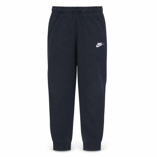 Nike Men's Black Jogger Trousers Small Fleece Elastic Waist