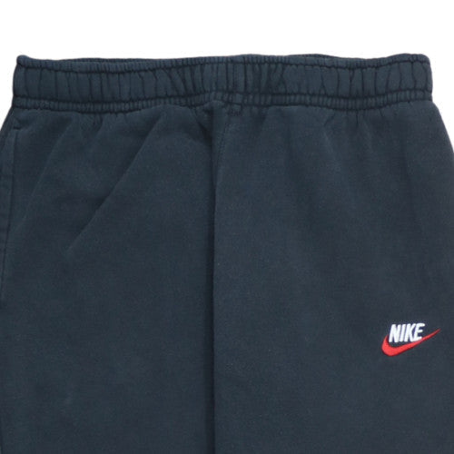 Nike Men's Black Fleece Sweatpants Small Elastic Waist Logo
