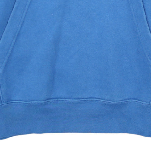 Nike Men's Blue Pullover Hoodie XS Graphic Logo Fleece Sweatshirt