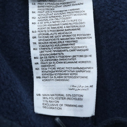 Adidas Men Blue Jogger Trousers M Regular Fit Elastic Waist