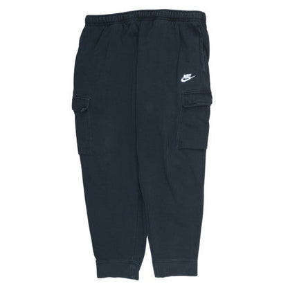 Nike Mens Black Cargo Jogger Trousers XXL Cotton Blend