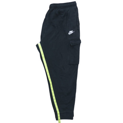 Nike Mens Black Cargo Jogger Trousers XXL Cotton Blend