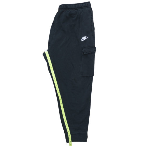 Nike Mens Black Cargo Jogger Trousers XXL Cotton Blend