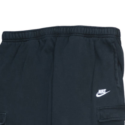 Nike Mens Black Cargo Jogger Trousers XXL Cotton Blend