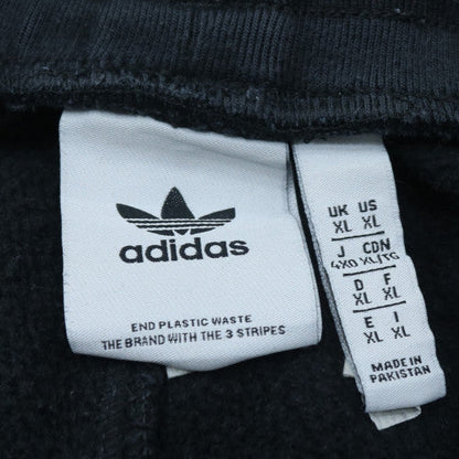 Adidas Men's Black XL Jogger Sweatpants Tapered Fit Casual Fleece