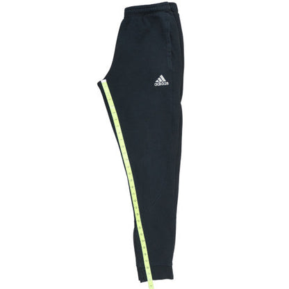 Adidas Men's Black Jogger Sweatpants M Regular Fit Fleece