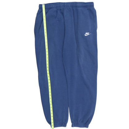 Nike Men's Blue 2XL Fleece Sweatpants Tapered Fit Casual