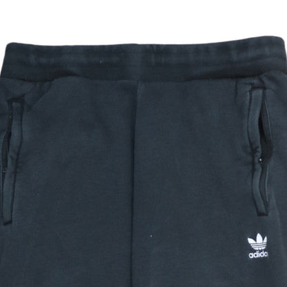 Adidas Men Black Jogger Sweatpants L Cotton Blend Casual