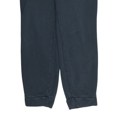 Adidas Men Black Jogger Sweatpants L Cotton Blend Casual