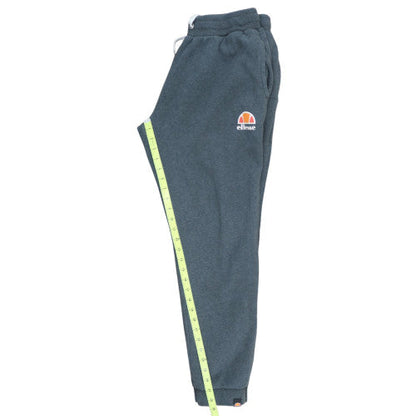 Ellesse Men's Grey Joggers L Fleece Regular Fit Sports Trousers