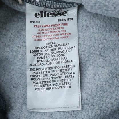 Ellesse Men's Grey Joggers L Fleece Regular Fit Sports Trousers