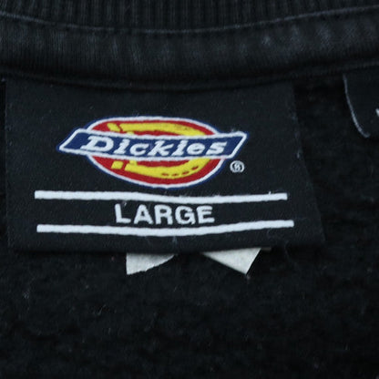 Dickies Men's Black Crew Neck Pullover Sweatshirt Size L