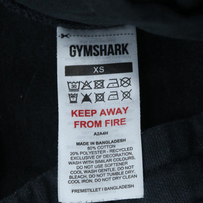 Gymshark Men's Black XS Slim Fit Joggers Tapered Sweatpants