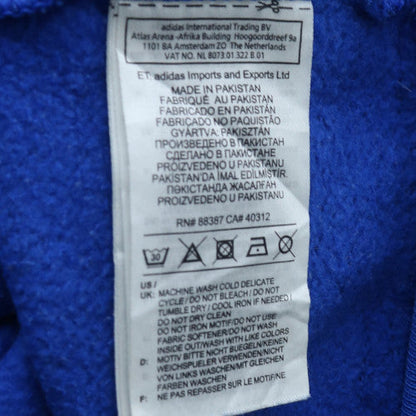 Adidas Men's Blue Crew Neck Pullover Sweatshirt Size L