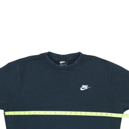 Nike Men's Blue Pullover Sweatshirt M Crew Neck Fleece