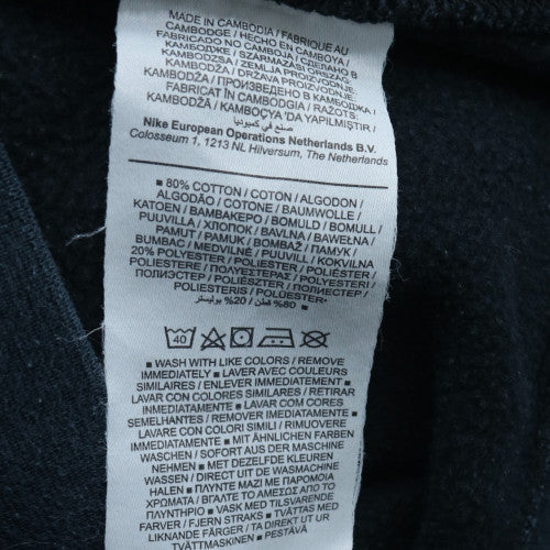 Nike Men's Blue Pullover Sweatshirt M Crew Neck Fleece