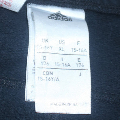 Adidas Boys Black Red Jogger Sweatpants 15-16 Years Elastic Waist