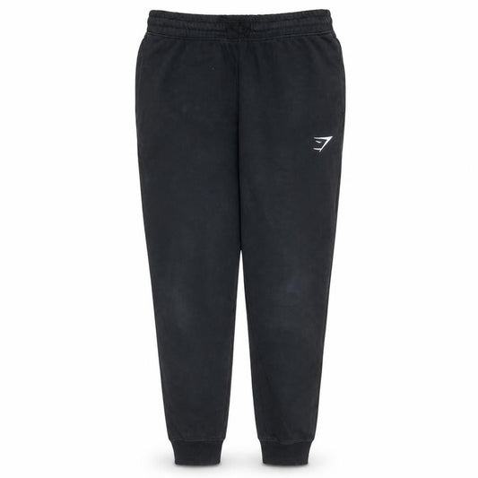 Gymshark Mens Black Jogger Trousers L Elastic Waist Casual