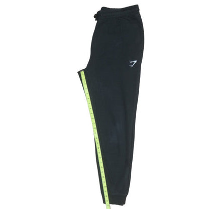 Gymshark Mens Black Jogger Trousers L Elastic Waist Casual