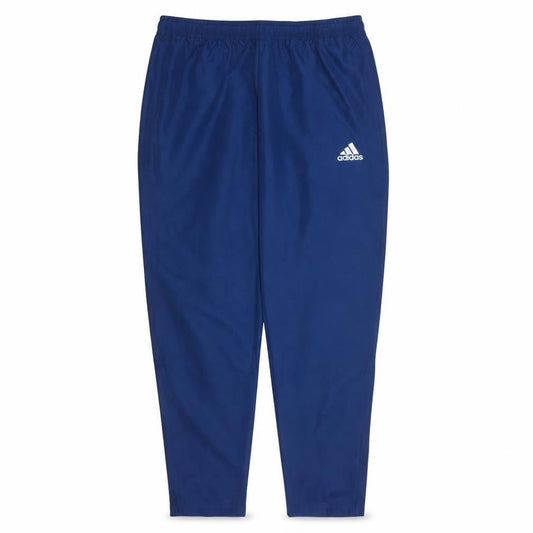 Front view of Adidas Men’s Blue Track Pants L Woven Quick Dry Sportswear
