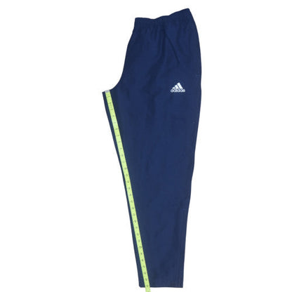 Adidas Men’s Blue Track Pants L Woven Quick Dry Sportswear