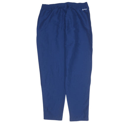 Adidas Men’s Blue Track Pants L Woven Quick Dry Sportswear