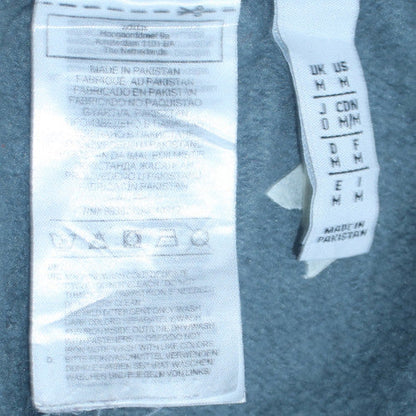 Adidas Men's Blue Sweatpants M Logo Stripe Tapered Fit