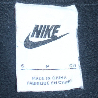 Nike Women Black Crew Neck Pullover Sweatshirt Size Small 155/80A