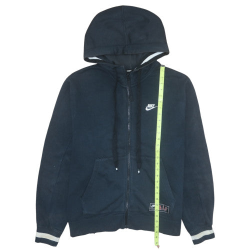 Nike Men's Blue XL Full Zip Hooded Fleece Sweatshirt
