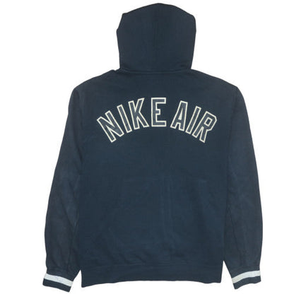 Nike Men's Blue XL Full Zip Hooded Fleece Sweatshirt