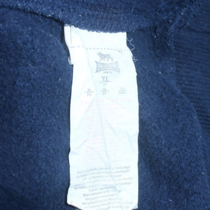Lonsdale Men's Blue Pullover Hoodie XL Fleece Sportswear