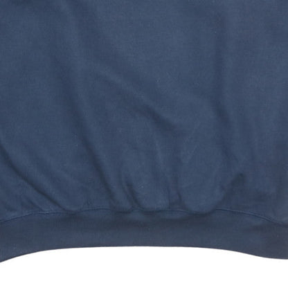 Reebok Men's Blue XL Pullover Fleece Sweatshirt Crew Neck Sport Style