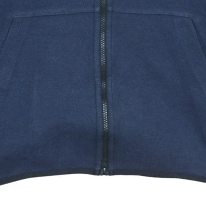 Nike Men's Blue Full Zip Hoodie Size L Fleece Sportswear