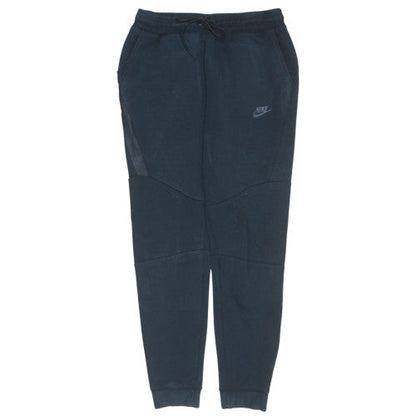 Nike Men's Black Jogger Trousers M Regular Fit Fleece Casual