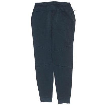 Nike Men's Black Jogger Trousers M Regular Fit Fleece Casual