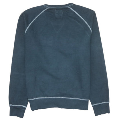 GAP Mens Blue Crew Neck Graphic 1969 Pullover Sweatshirt M