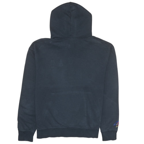 Jordan Men's Black Pullover Hoodie L Embroidered Logo Fleece