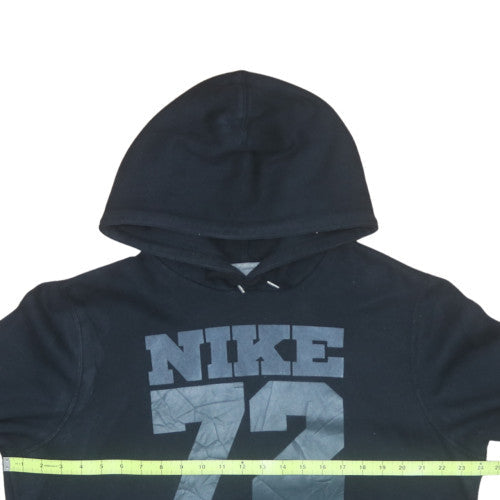 Nike Men's Black Pullover Hoodie Size L Sports Fleece Sweatshirt