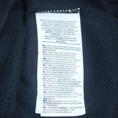 Nike Men's Black Pullover Hoodie Size L Sports Fleece Sweatshirt
