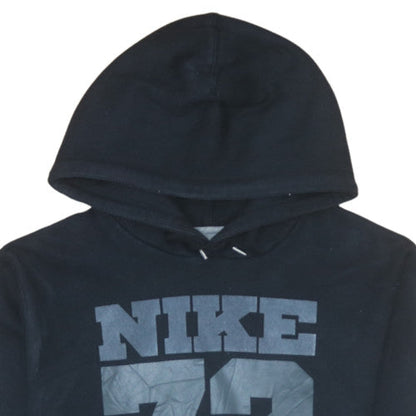 Nike Men's Black Pullover Hoodie Size L Sports Fleece Sweatshirt