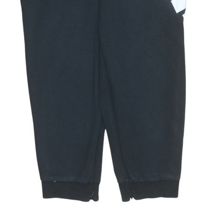 Adidas Womens Black Jogger Trousers L Logo Sports Pants