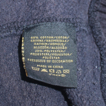 Ralph Lauren Men’s Blue Full Zip Sweatshirt 2XL Logo Heavyweight Cotton